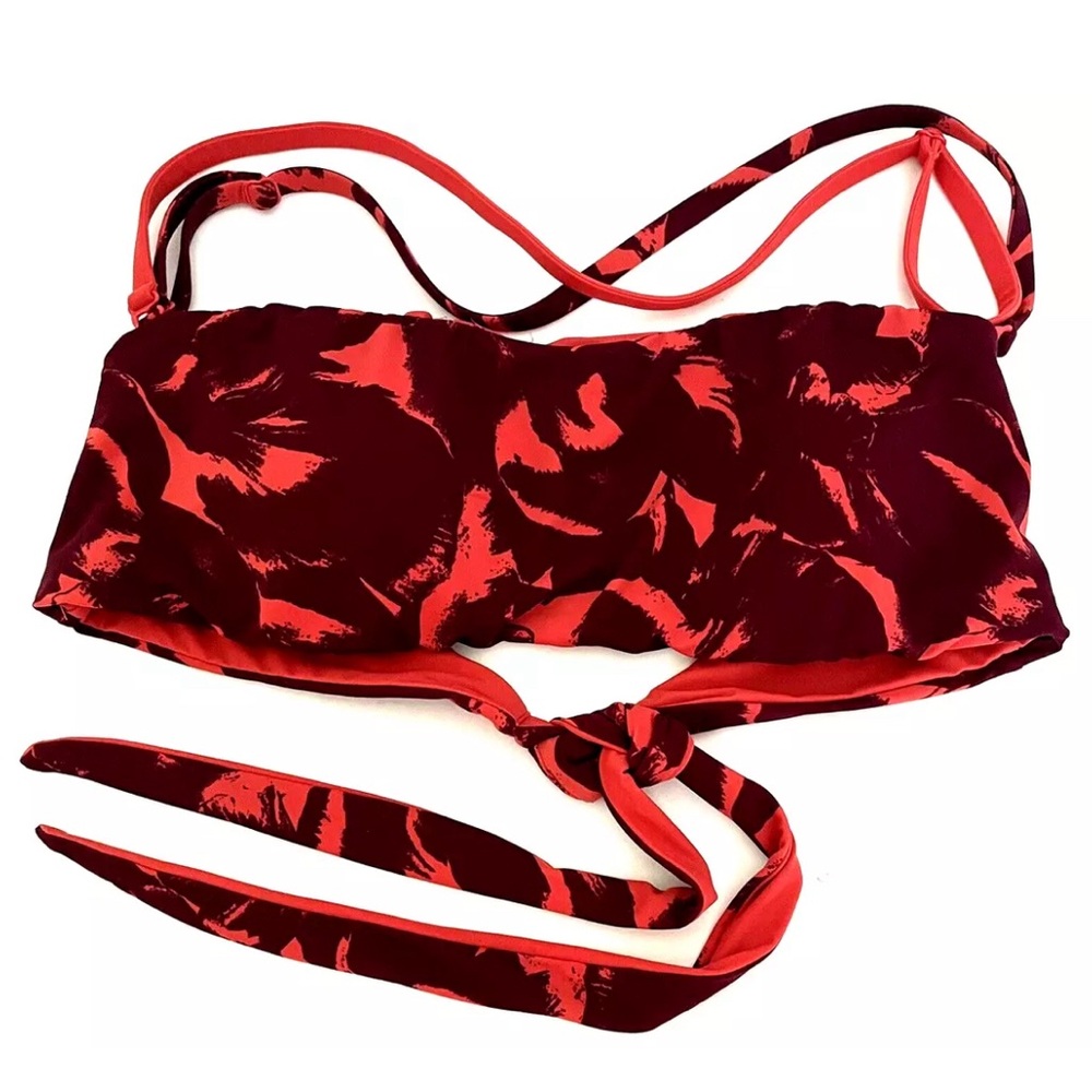 Like New Lululemon Bikini Top Adjustable Straps Tie-Back Bandeau